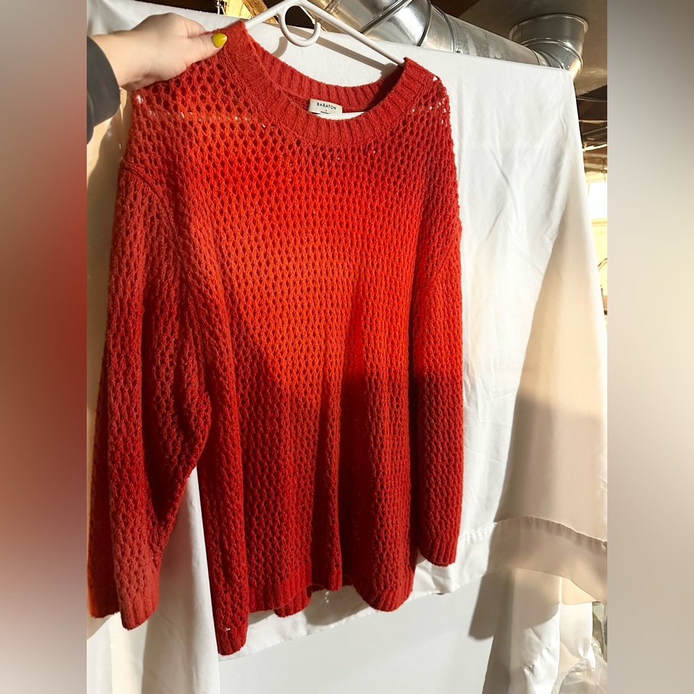 Aritzia Babaton Sweater in Coral